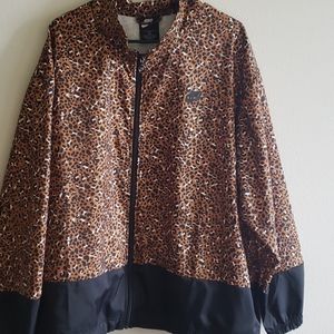 Nike animal print jacket